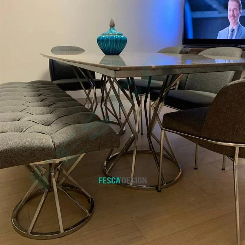Fantastic Grey Marble Table 75